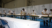 ワイシャツ仕上競技大会
