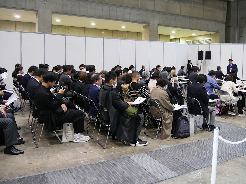 クリーニング産業総合展2025の会場写真